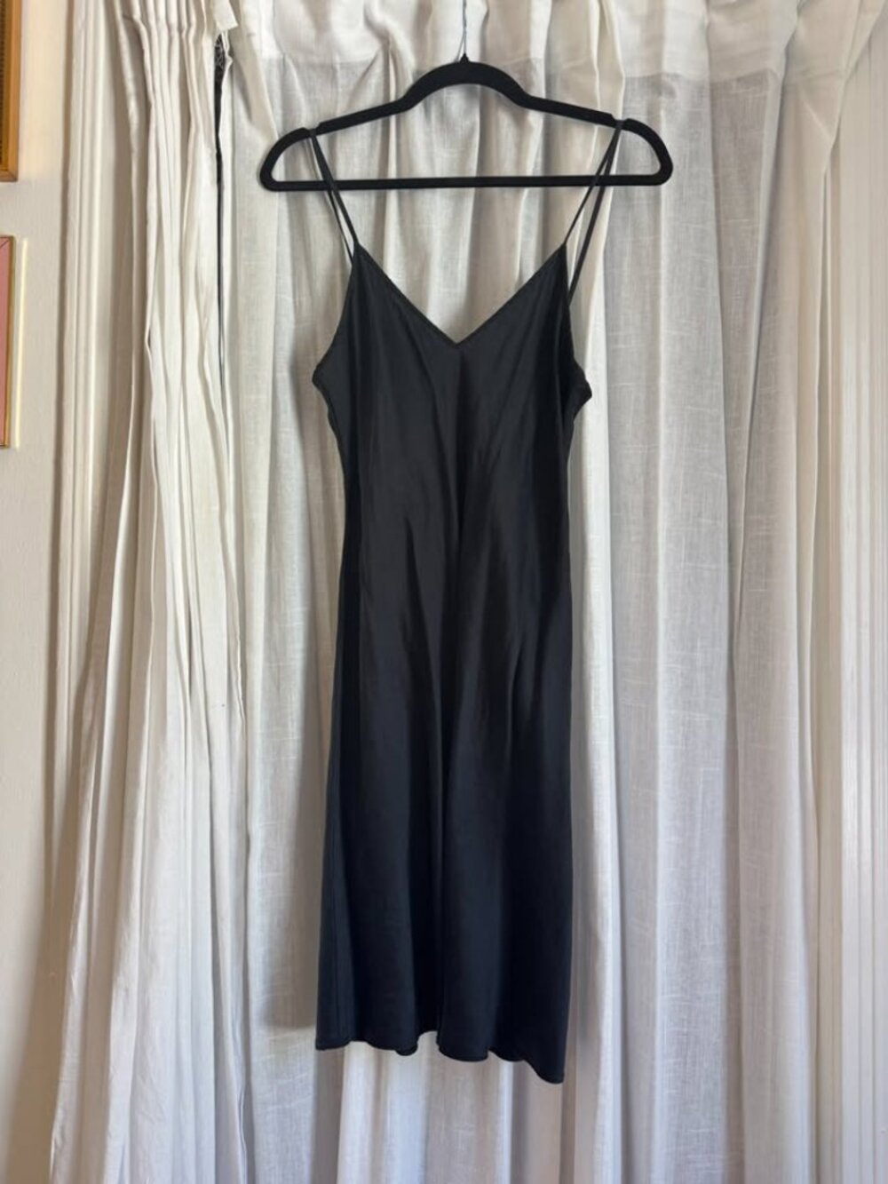 Quince 100% silk slip dress - size Medium